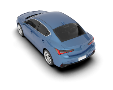 beyaz arkaplandaki araba