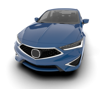 hafif bir arka plan üzerinde modern kompakt araç