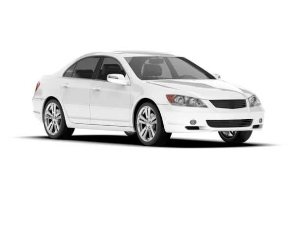 beyaz zemin üzerinde modern araba 3 d illüstrasyon