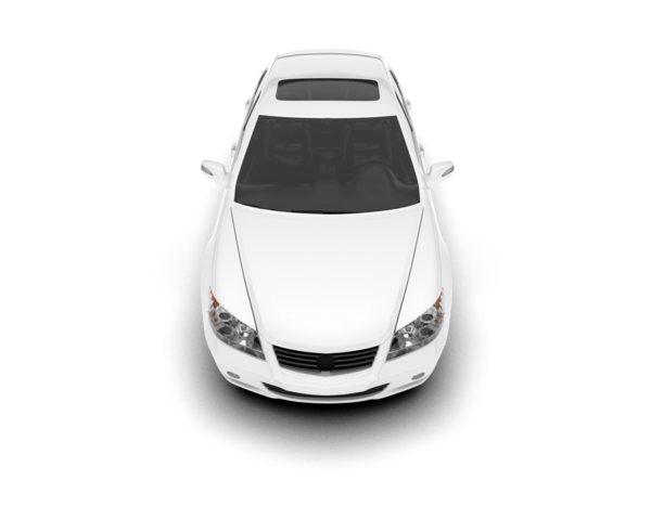 - Araba. modern otomobil beyaz arkaplanda izole edildi