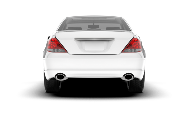 Araba beyaz arka planda izole edilmiş. 3d illüstrasyon