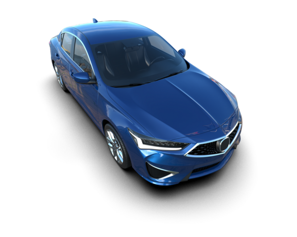 Araç beyaz arka planda izole edildi. 3D görüntüleme - stüdyo.