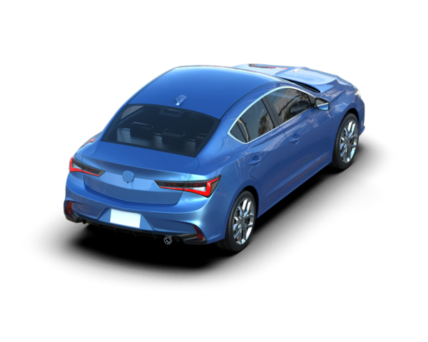 Lüks modern araba. Siyah arka planda izole edilmiş. 3 boyutlu illüstrasyon. yüksek kalite