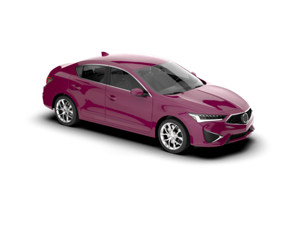 Kırmızı araba beyaz arka planda izole edildi. 3 boyutlu görüntüleme - 3 boyutlu