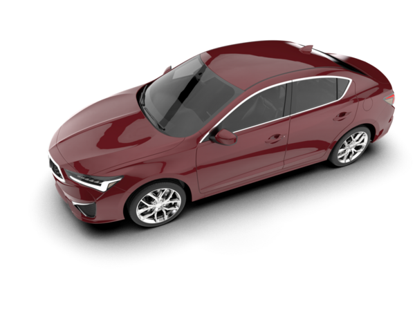 gerçekçi modern araba. Ön manzara. vektör illüstrasyonu