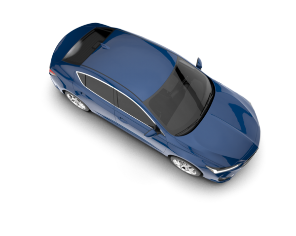 modern araba beyaz üzerine izole