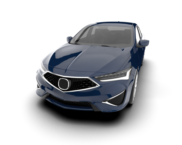 modern lüks araba beyaz arka planda izole edilmiş