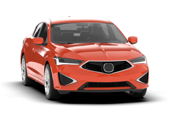 beyaz arkaplanda modern araba