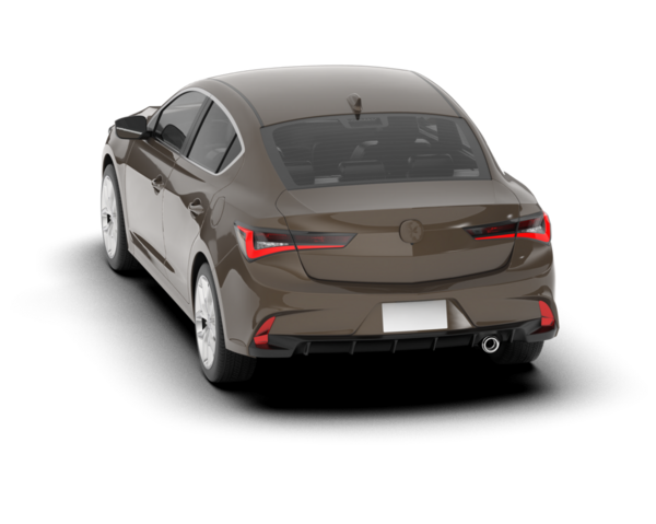 Modern araba arka planda izole edilmiş. 3D görüntüleme - illüstrasyon