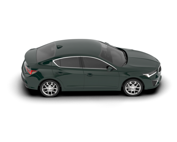 Modern araba beyaz arka planda izole edilmiş. ön görünüm