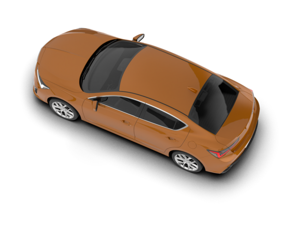 beyaz arka planda modern lüks araba