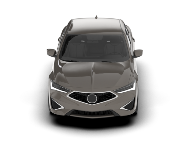 Beyaz arka planda modern bir araba. 3d oluşturma