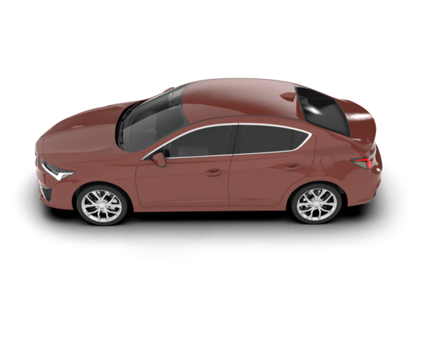 kırmızı modern SUV arabası