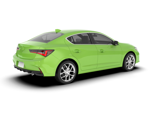 modern araba beyaz arka planda izole edilmiş