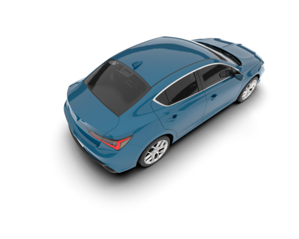 araba yan görünümü 3d illüstrasyon