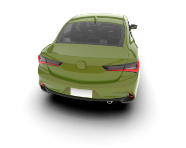 Gri arka planda modern lüks bir araba. 3d oluşturma