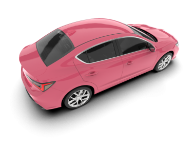 Beyaz arka planda bir araba. vektör.