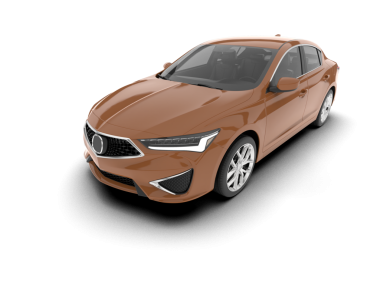 Beyaz arka planda izole edilmiş gerçekçi bir araba. vektör illüstrasyonu.