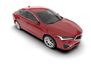 Gerçekçi bir araba. ön görünüm