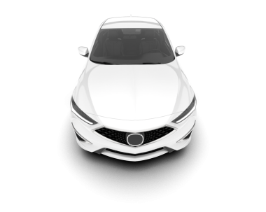 araba beyaz arkaplanda izole edildi.