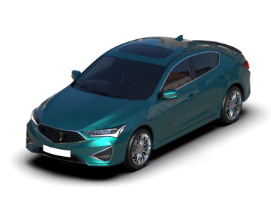 modern otomobil arka planda izole edildi