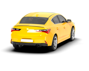 modern lüks sarı araba