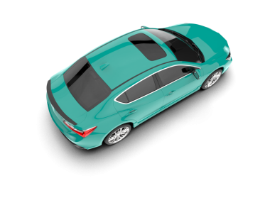 Gri bir arka plan üzerinde araç