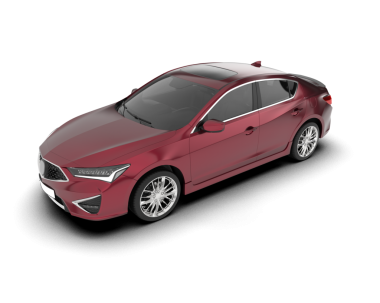 araba beyaz arkaplanda izole edildi.