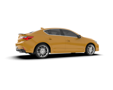 araba modern sedan beyaz arka planda