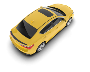 Gri üzerine sarı araba