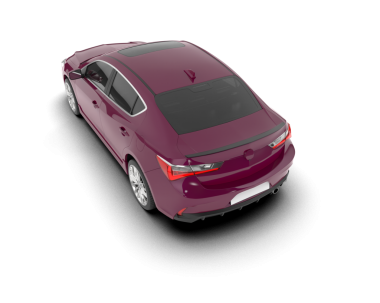 modern elektrikli araba kırpma yolu ile beyaz arka planda izole.