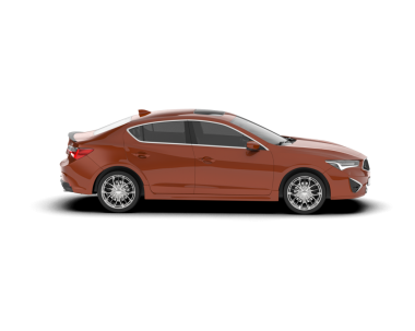 Beyaz arkaplandaki araba.