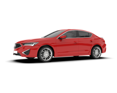 araba sedan vektör tasarımı çizimi arkaplanda izole edildi.