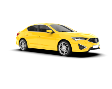 Modern araba. ön görünüm