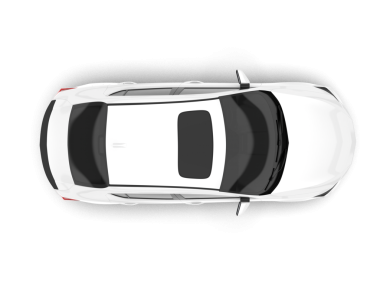 Modern araba ikonu. Düz renk tasarımı. Modern bir arabanın tasviri