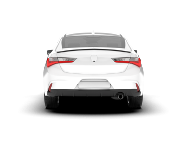 araba beyazda izole edildi