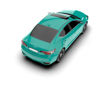 araba yan görünümü 3d illüstrasyon