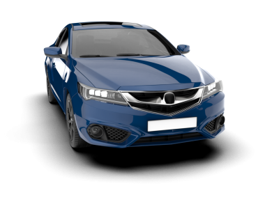 modern araba beyaz arka planda izole edildi. 3 boyutlu görüntüleme