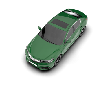 araba yeşili 3D görüntüleme