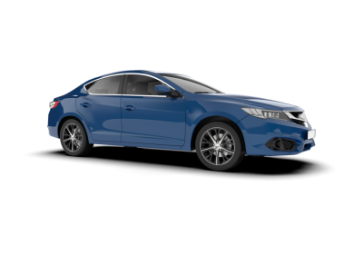 Modern araba beyazda izole edilmiş. 3D görüntüleme - illüstrasyon