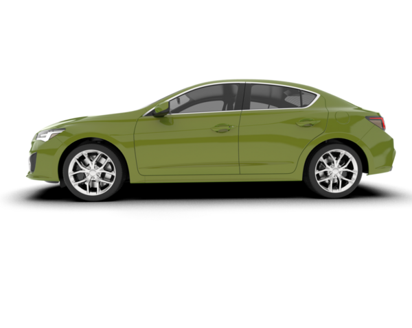 Beyaz arkaplandaki araba