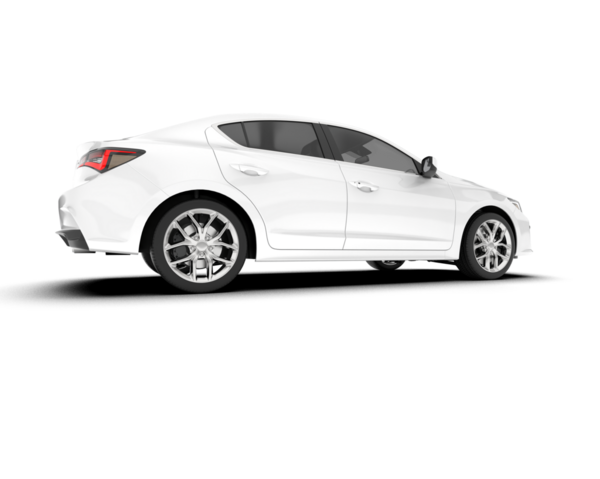 Gerçekçi modern araba manzarası. yan görünüm