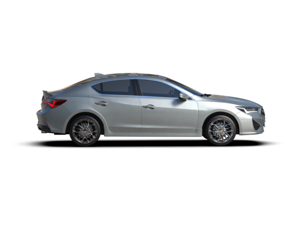 Beyaz arka planda izole edilmiş beyaz spor araba. yüksek kaliteli fotoğraf