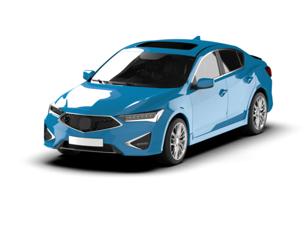 Gerçekçi bir araba. vektör illüstrasyonu.