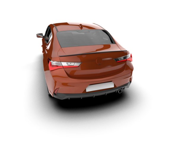 gerçekçi 3 boyutlu araba çizimi