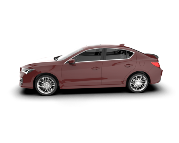 İzole araba vektör çizim.