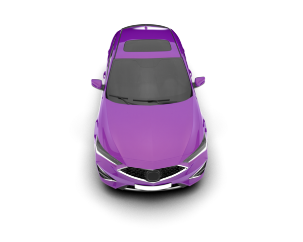 araba mor vektör simgesi.