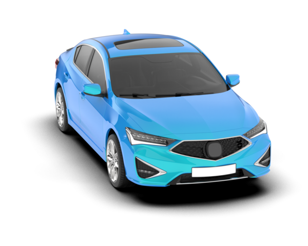 - Araba. araba beyaz arkaplanda izole edildi