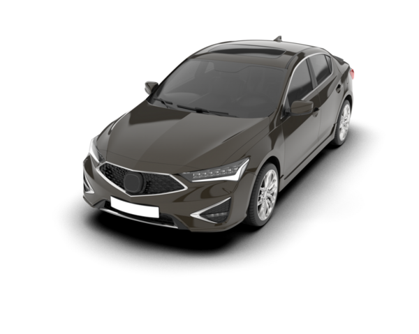 Araba beyaz arka planda izole edilmiş. kırpma yolu.