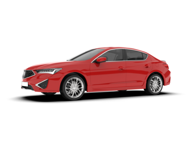 araba sedan vektör tasarımı çizimi arkaplanda izole edildi.